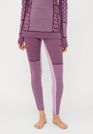 SMEKKER HIGH WAIST PANTS - Aluskiht - purple