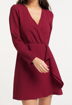 Day dress - dark red