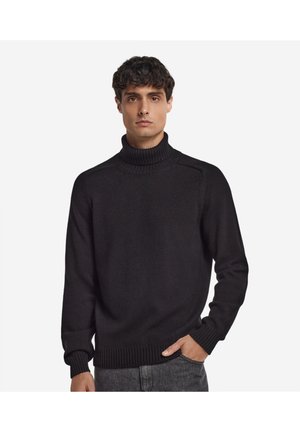 ULTRASOFT TURTLENECK - Strickpullover - Black