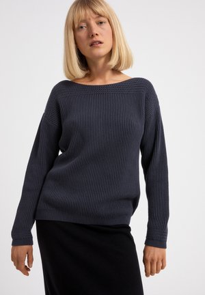 Sweatshirt - natural indigo