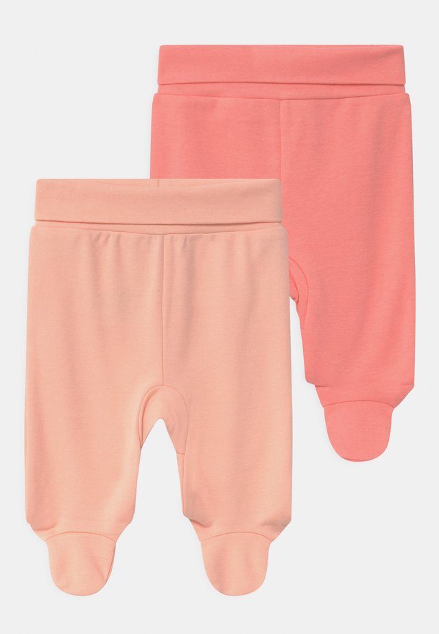 GIRLS 2 PACK - Stoffhose - light pink/pink