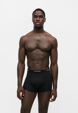 Calvin Klein Underwear, 5 PACK RELAXED FIT TRUNKS - ICON COTTON STRETCH - Боксерки - black w dtm wb