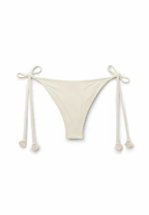 Calzedonia, FLORAL CROCHET - Bikini-Hose - white