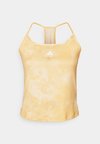 TRAIN ESSENTIALS ALL OVER PRINT FLOWER TANK - Top - crystal sand/semi spark