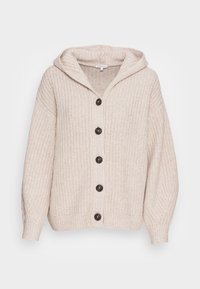 Casaco de malha - cold beige melange