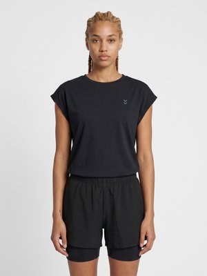 Hummel, HUMMEL HMLSOFT RELAXED W T-SHIRT S/S - T-Shirt basic - black