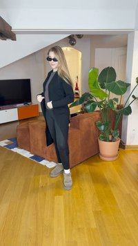 Anna Field Neuletakki - black