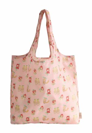 Cath Kidston FOLDAWAY SHOPPER . - Kabelka - pink cat dog print