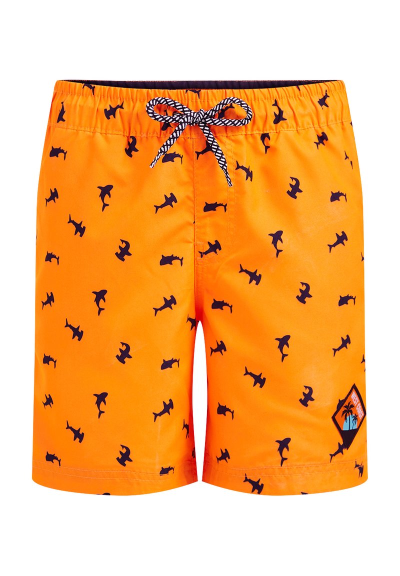 Kinder Bikinis | WE Fashion Badeshorts orange - OQ62431 Kinder Bikinis | WE Fashion Badeshorts orange - OQ62431