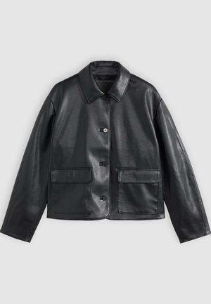 Levi's®, Μπουφάν από συνθετικό δέρμα - anthracite night