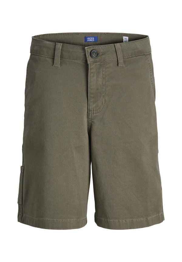JPSTTONY JJCARPENTER - Shorts - dusty olive detail stiching w dtm