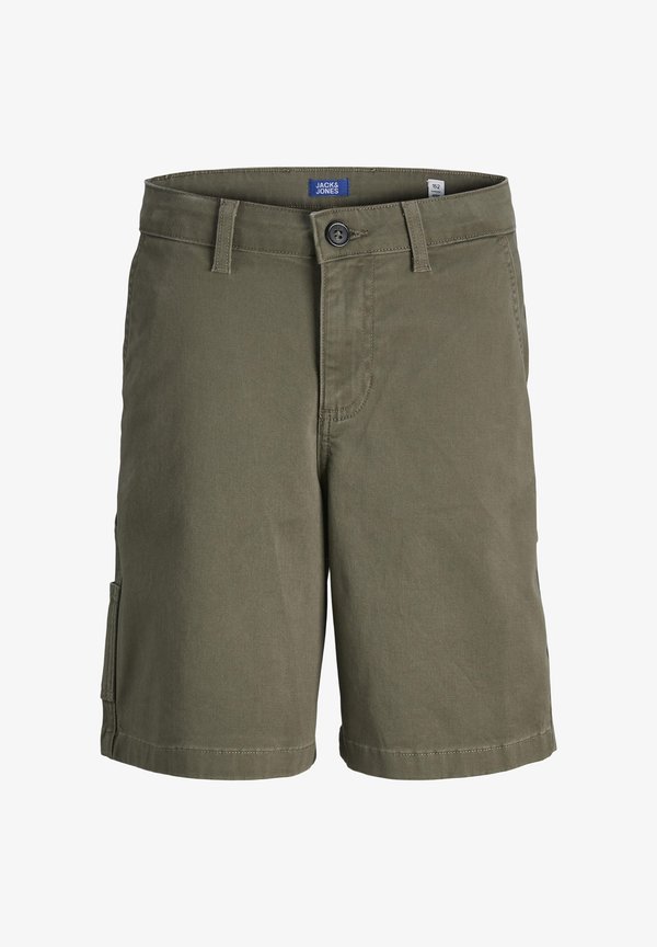 JPSTTONY JJCARPENTER - Shorts - dusty olive detail stiching w dtm