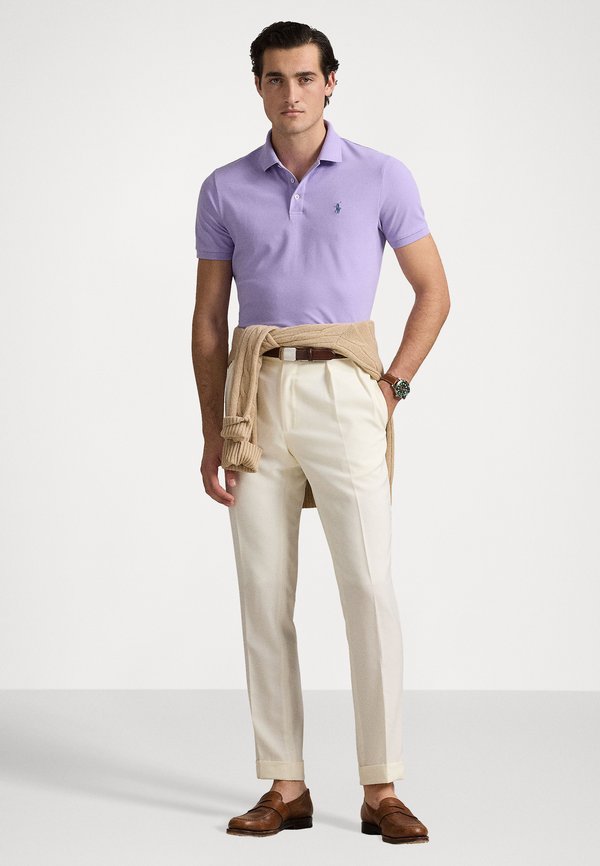 CUSTOM SLIM FIT STRETCH MESH POLO SHIRT - Polo shirt - powder purple