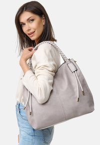 Harpa LETTIE - Shopper - light grey