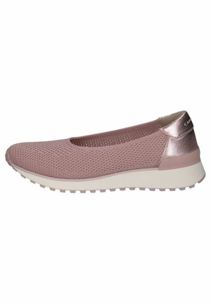 Baskets basses - rose knit comb