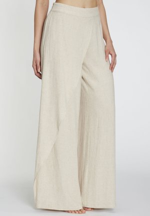 Pyjama bottoms - beige meliert