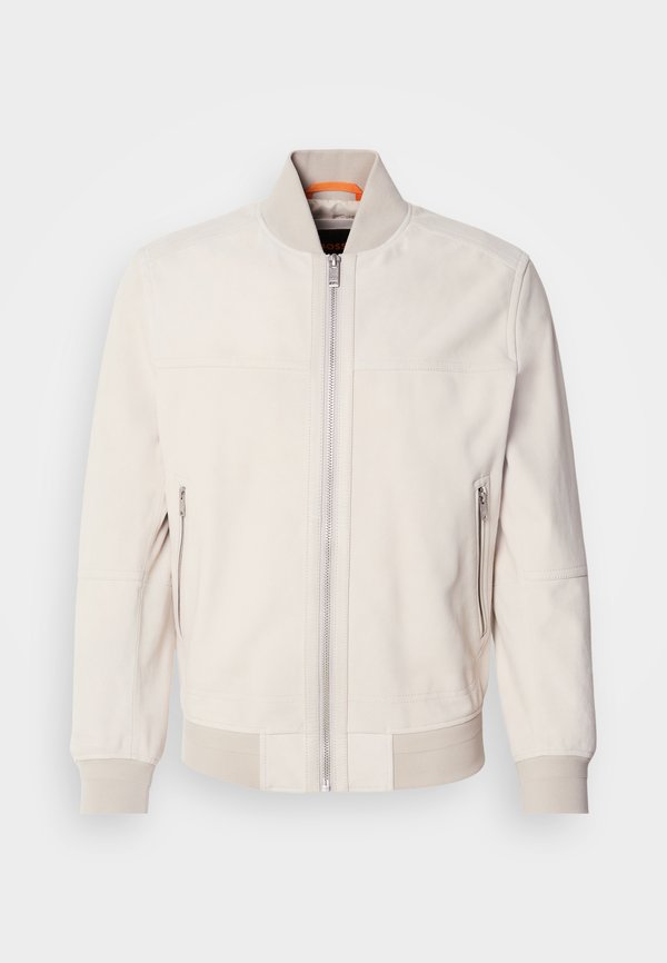JOHICE - Leather jacket - light beige2