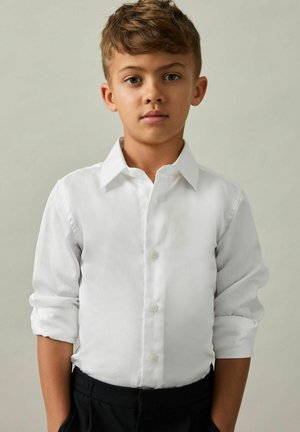 Reiss REISS REMOTE SLIM-FIT COTTON SHIRT - Camicia - white