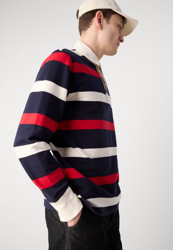 RETRO STRIPE HEAVY RUGGER - Polo shirt2