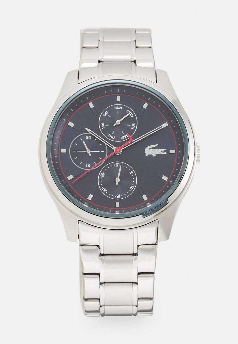 Lacoste MUSKETEER MULTI - Watch - silver-coloured/blue/silver-coloured ...