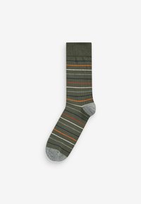 Next STRIPE FIVE PACK - Calcetines - navy blue green