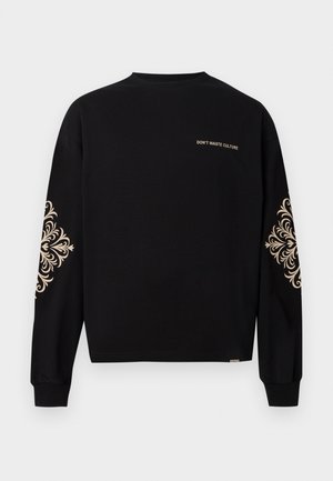 THANDOR UNISEX - Langarmshirt - black