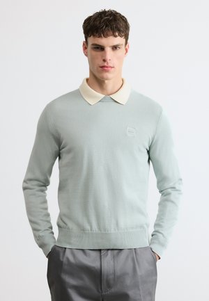 KANOVANO - Striktrøje - silver-coloured