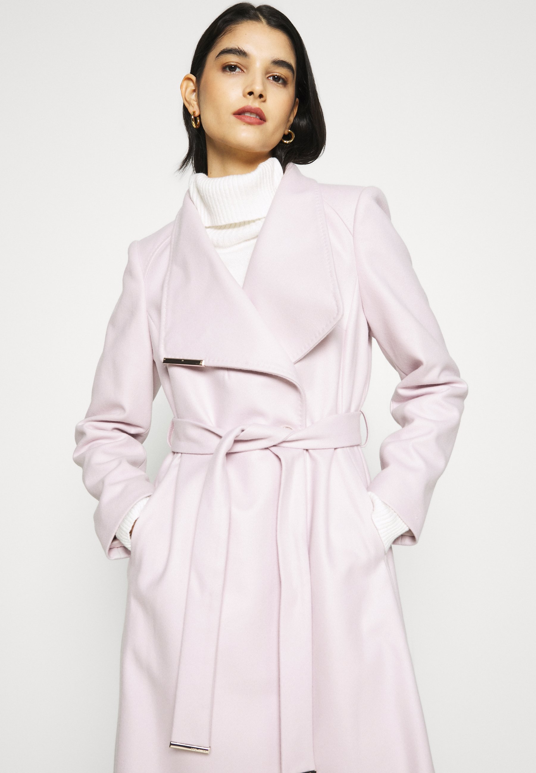 ted baker dusky pink coat