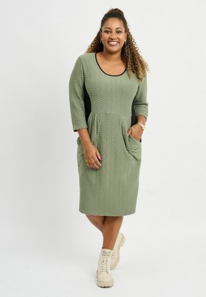 Jumper dress -  khaki green