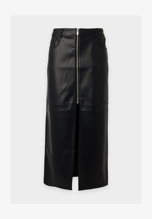 Karl Lagerfeld Jeans, MIDI SKIRT - Jupe crayon - black