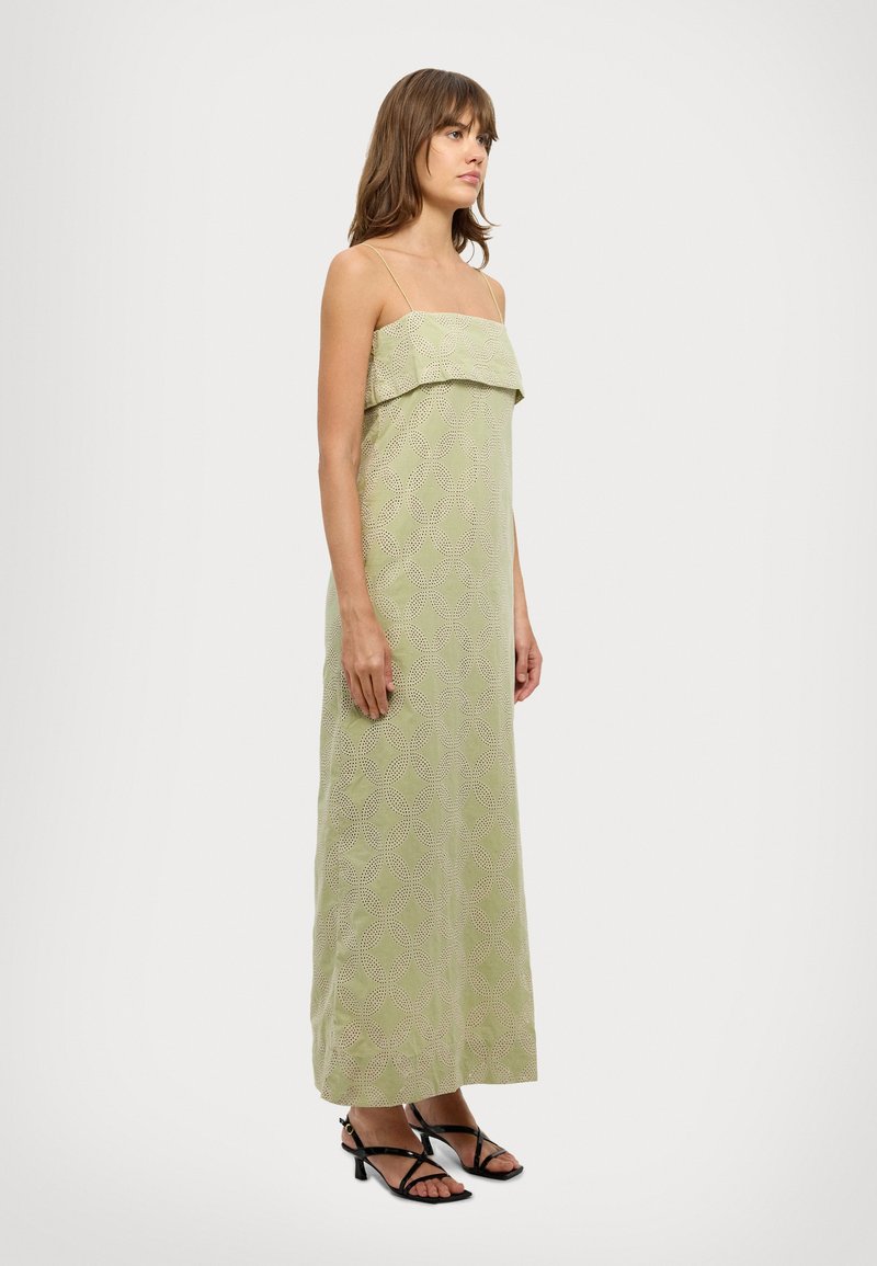 Faithfull the brand BEA MAXI DRESS - Rochie maxi - sage/sand