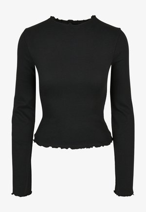 Urban Classics, T-shirt à manches longues - black