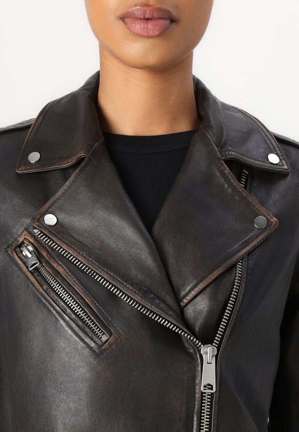 EXCLUSIVE BILLIE - Leather jacket2