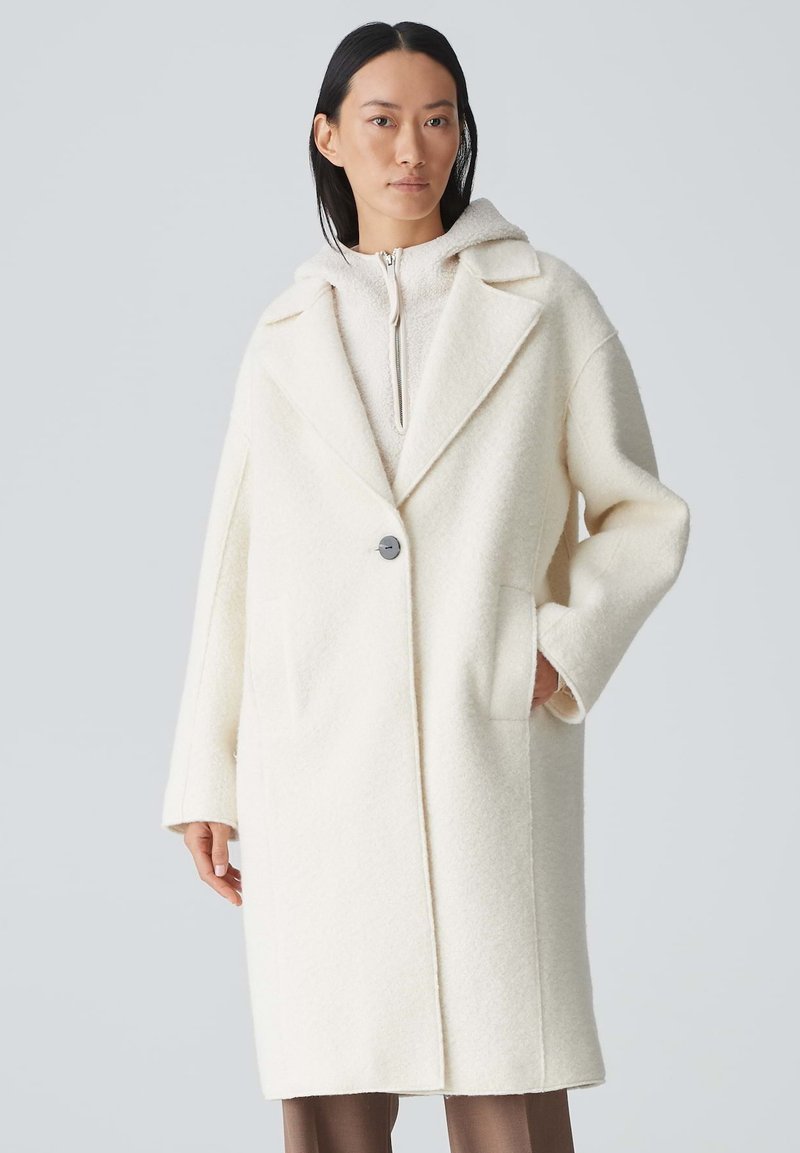 OPUS HANNIE - Klassischer Mantel - soft cream