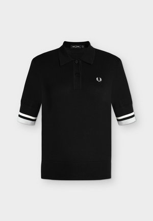 Fred Perry, BOLD TIPPED SHIRT - Polo - black