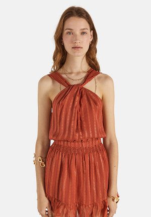Top - orange