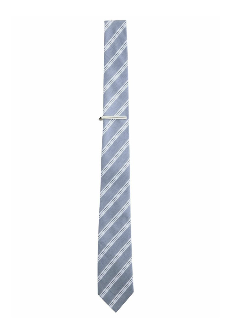 Next STRIPE - Krawatte - blue