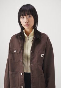 Carhartt WIP MICHIGAN - Poletna jakna - tobacco/black