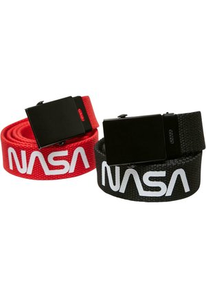 Mister Tee 2 PACK - Cinturón - black red
