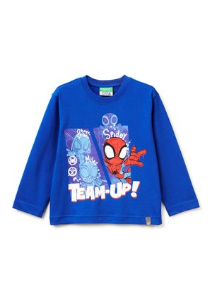 LONG SLEEVE AND LOGO LABEL ON LEFT HEM - Longsleeve - blue