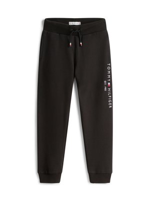 Tommy Hilfiger ESSENTIAL UNISEX - Παντελόνι φόρμας - black
