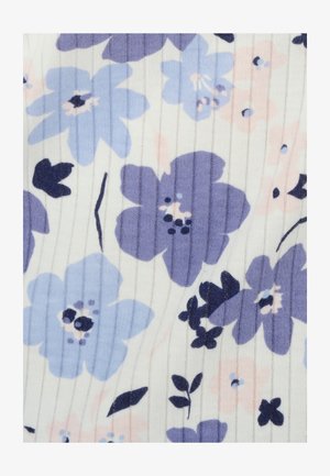 Damart MANCHES LONGUES SET - Pigiama - Blue Floral
