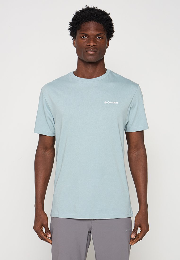 Columbia T-shirt basic lichtblauw