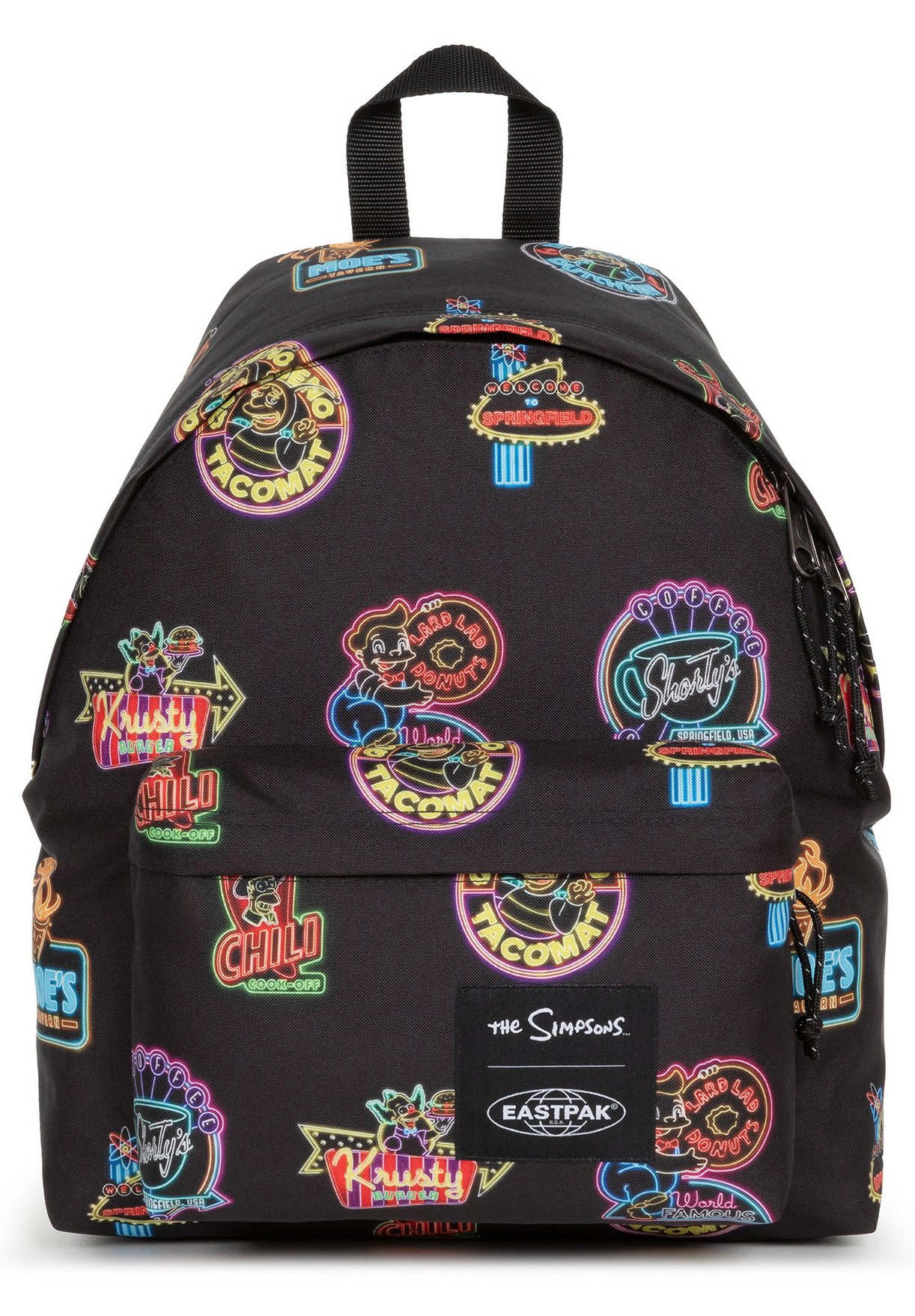 Eastpak PADDED PAK'R Tagesrucksack simpsons neon print/weiß