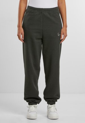SMALL SIGNATURE WASHED OS - Tepláky - black