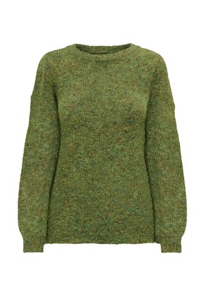 ONLY, ONLNELLIE O NECK - Pullover - forest night