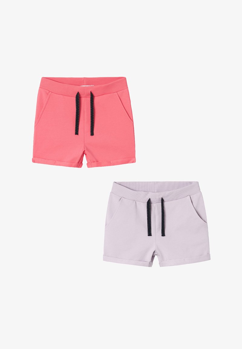 Name it 2 PACK-MIT TASCHEN VERSTELLBARER BUND - Tracksuit bottoms - altrosa