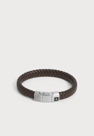 Calvin Klein, ESSENTIAL - Гривна - silver-coloured/brown