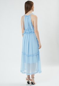 INFLUENCER DRAPPED - Vestido informal - sky