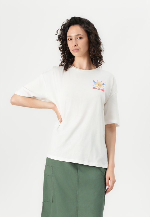 HOT HAZE TEE - Print T-shirt - salt crystal3